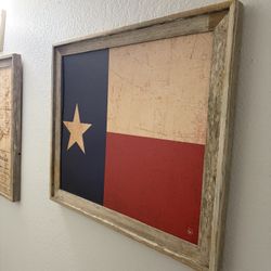 Texas Framed Pictures 