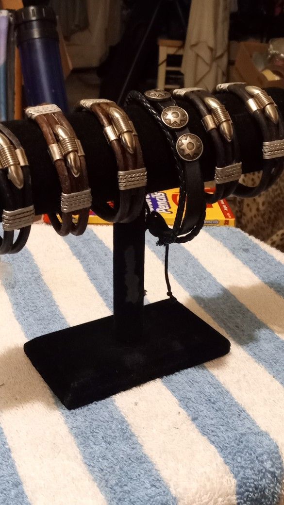 Men's Leather Bracelet