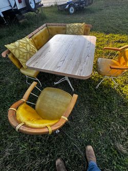 Mid century dining room set.