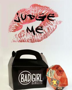 Badgirl Bangle Bracelet Collection Tank Girl inspired