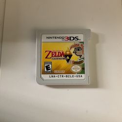 Zelda Nintendo 3 Ds Game 