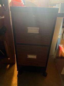 2 drawer filing cabinet