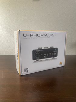 Behringer U-PHORIA UM2 USB Audio Interface – NEW SEALED
