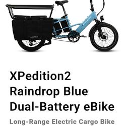 XPedition 2 Raindrop Blue (E-bike For Sale)