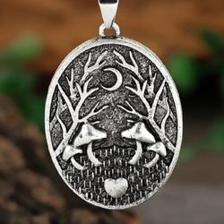 Pine Witch Moon Necklace NWT 