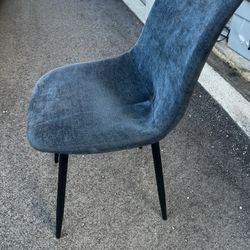Blue Sitting Chair x 3