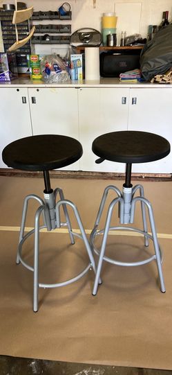 Garage or shop swivel stools