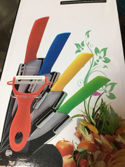 6Pcs Nanometer Ceramic knife