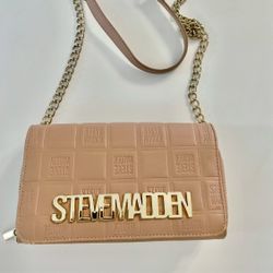 Steve Madden Double Zip Crossbody Bag (Pink (Mauve)