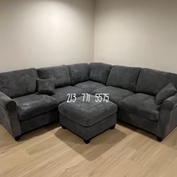 Sectional Sofa With Ottoman Brand New