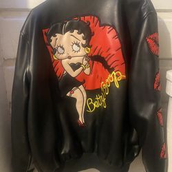 Betty Boop Leather Jacket 