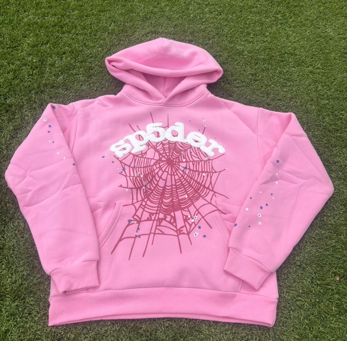 Pink Sp5der Hoodie