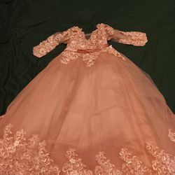 Blush Pink Children's Pageant Dress