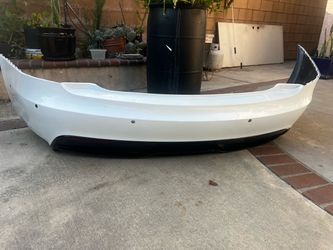 Tesla model S rear bumper 2015+
