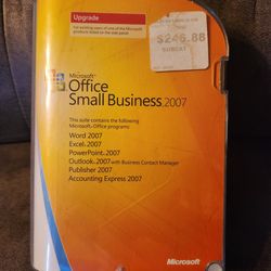 Microsoft Office 2007 Small Business Edition Complete