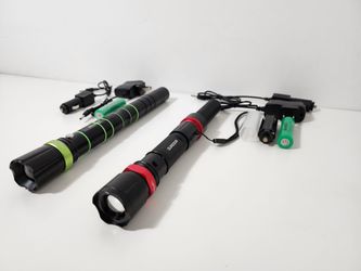 Vander LED Flashlight 3 Mode Adjustable Focus Light & SkyWolfEye Flashlight IPX6 Waterproof Outdoor 3Modes Flashlight