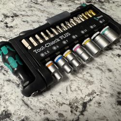 WERA 200995 Tool Check Automotive Bit Ratchet Bit Set