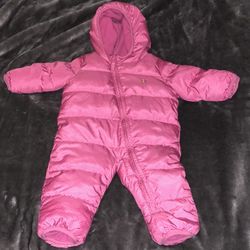 GAP baby Girl Snow Suit 3-6 Months