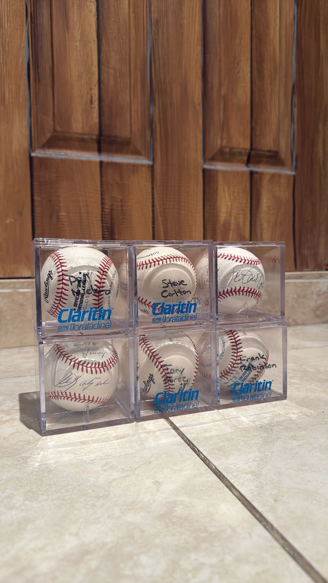 Signed Baseball Collection