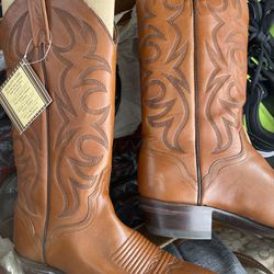 Vintage El Dorado Vanquished Calf Western Cowboy Boots