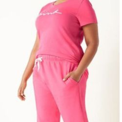 PINK set LARGE $30 FIRM NEW
