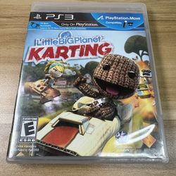PS3 Little Big Planet Karting
