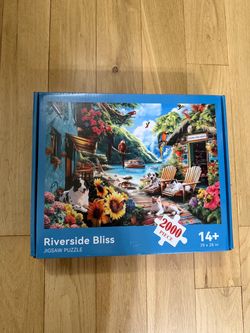 Riverside Bliss 2000-Piece Jigsaw Puzzle