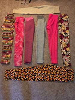 Girl youth leggings lot 10/12