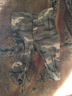 Newborn camo pants