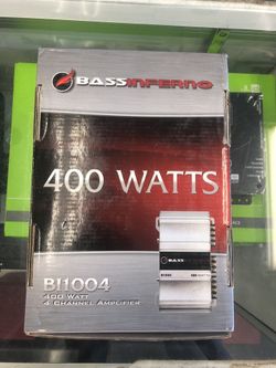 4 channel and 2 channel amps