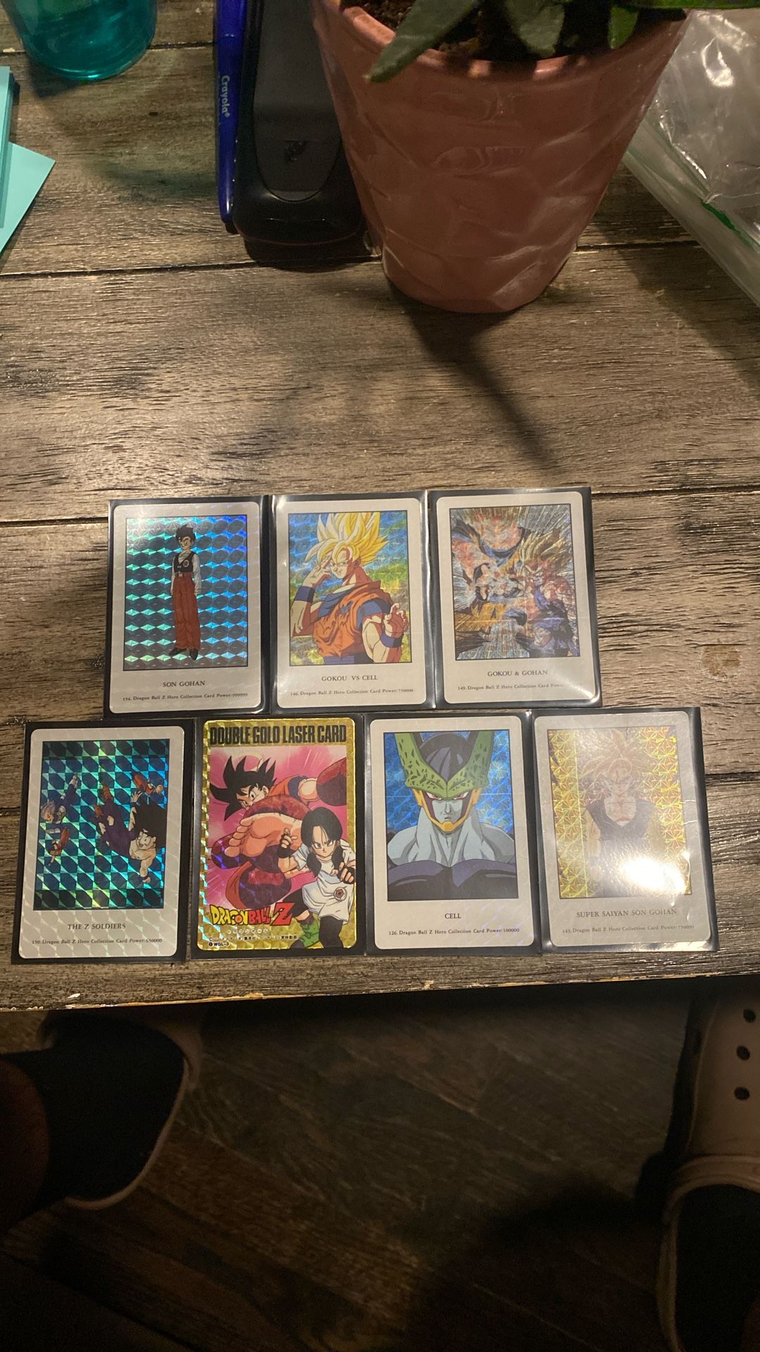 Vintage Dragon Ball Z Trading cards