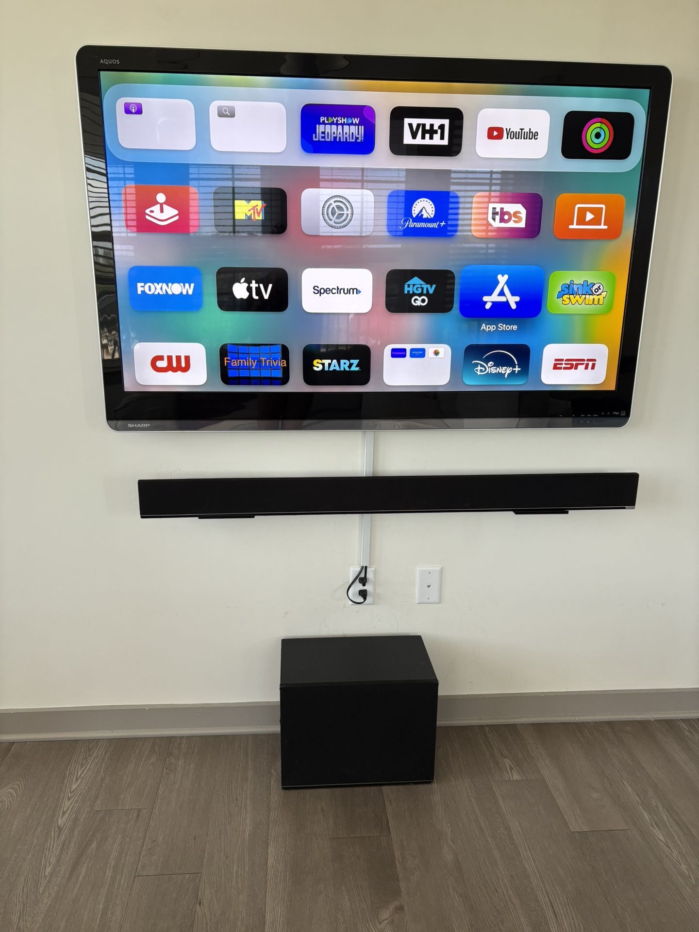 Tv And Sound Bar