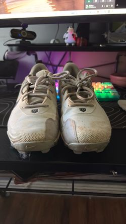 Gray Baseball cleats