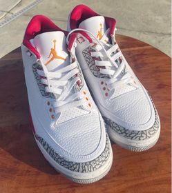 Air Jordan 3 Retro Cardinal Red Size 8.5 - Air Jordan - Nike