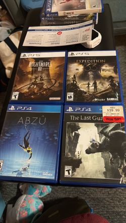 Ps5 & PS4 games