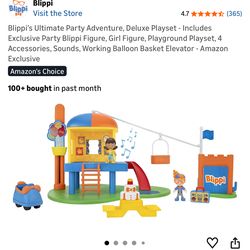 Brand New Blippi's Ultimate Party Adventure, Deluxe Playset