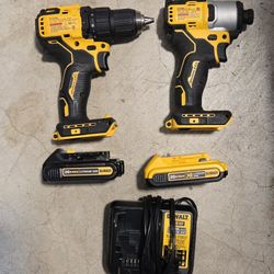 Dewalt drill and impact driver 20v 
