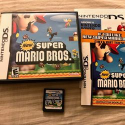 New Super Mario Bros Nintendo DS Complete