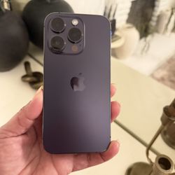iPhone 14Pro 128GB Deep Purple Unlocked $345