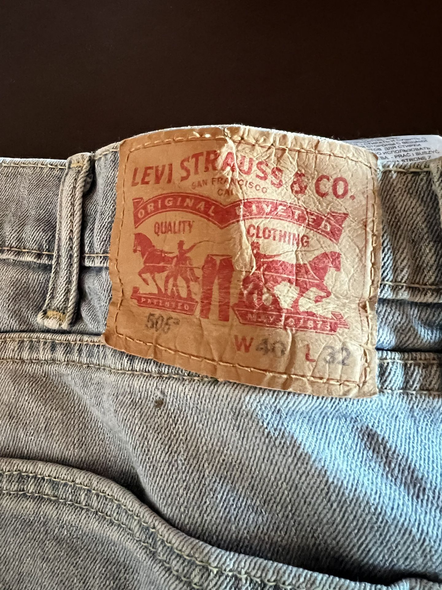 Levi Strauss Mens Jeans