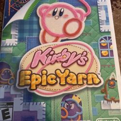 NEW KIRBY'S EPIC YARN NINTENDO Wii/Wii U