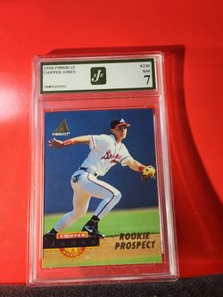 1994 Pinnacle Rookie Prospect #236 Chipper Jones Atlanta Braves RC HOF EJE 7 NM