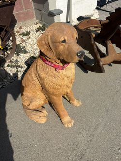Resin Golden Retriever