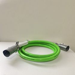 7 Way Trailer Cord 12 FT ABS Electrical Power Cord Heavy Duty Green Straight Pow