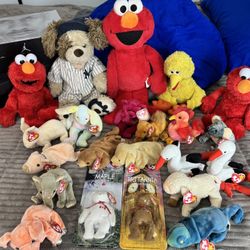 Beanie babies, Tickle me Elmo’s 