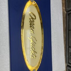 Ocean Yachts Emblem Plaque