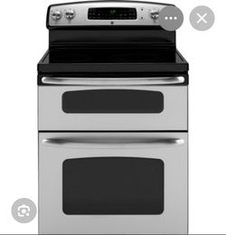 GE 30" Free-Standing Electric Dual Cavity Range JB850ST1SS