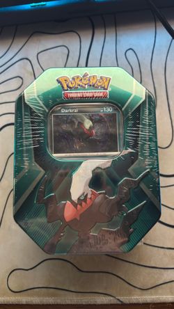 Sealed Darkrai pokemon tin
