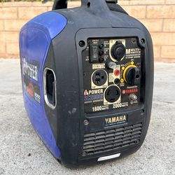 Yamaha SC2000i Gas Portable Invertor Generator with Yamaha Engine 2000 Peak 1600 Running