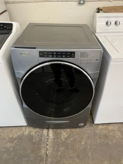Used Whirlpool Washer Front Load Stainless Steel